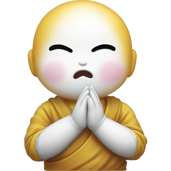 Chiaotzu blowing a kiss  emoji