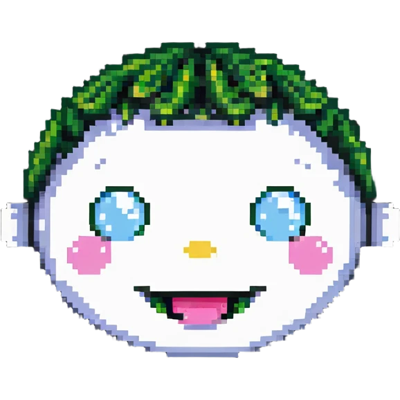 simple cheerful face emoji