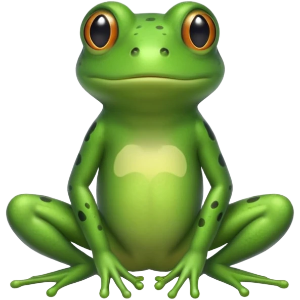 frog sitting emoji