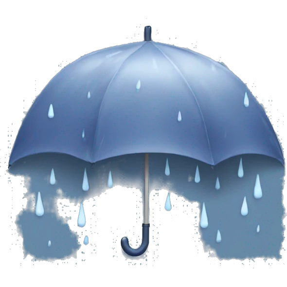 rain emoji