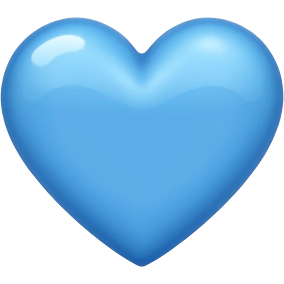 blue heart emoji