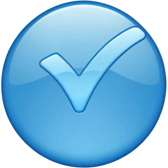 Bule tick emoji