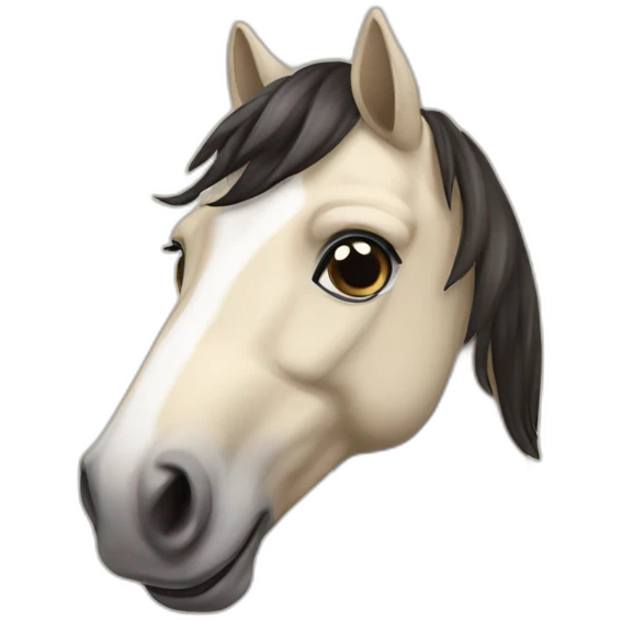 Cheval pie emoji