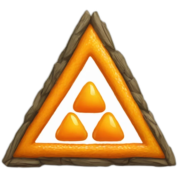 Orange Triforce LOZ emoji