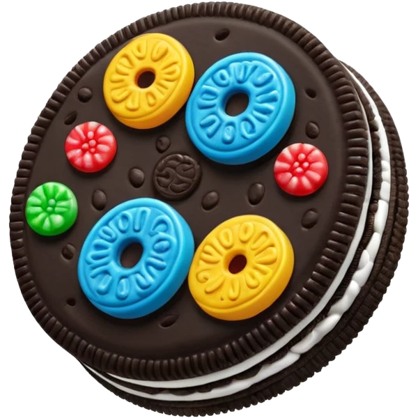 Oreo sour patches emoji