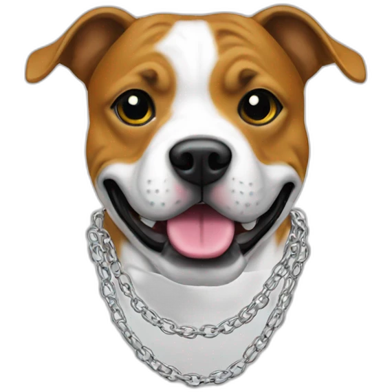 Staffy golf chains emoji