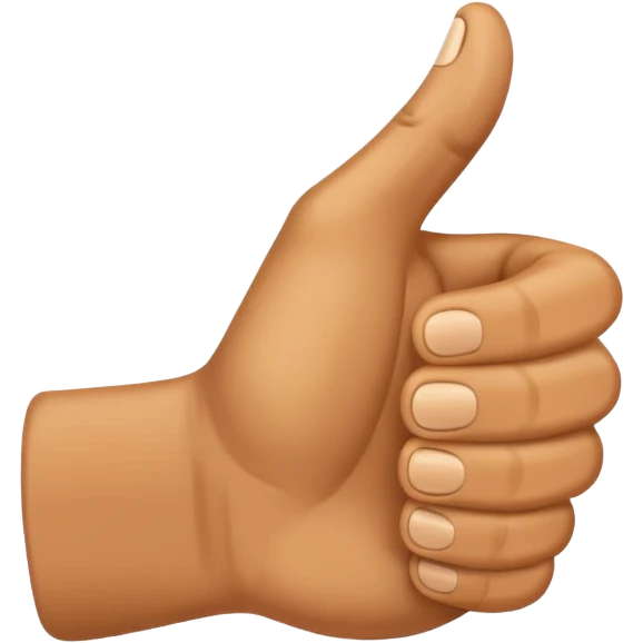 thumbs up hand emoji
