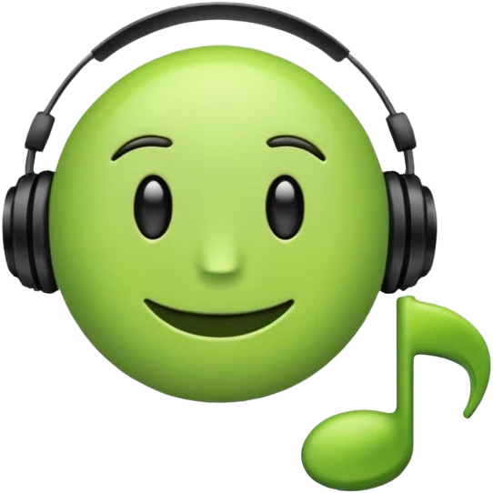 wygeneruj mi emoi animowane z logiem spotify emoji