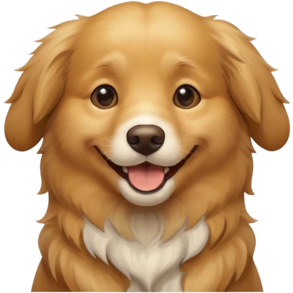 Happy dog emoji