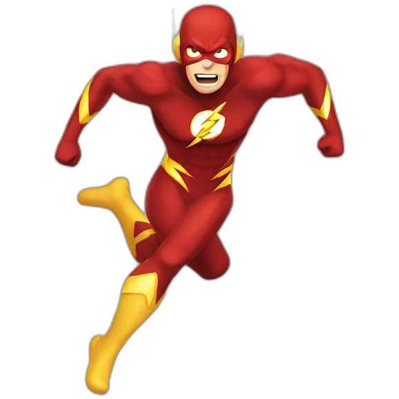 flash running emoji