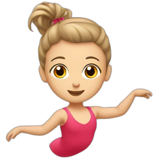 I love gymnastique rythmique emoji