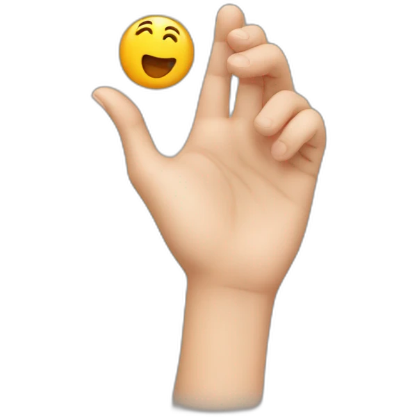 snezzing in hand emoji