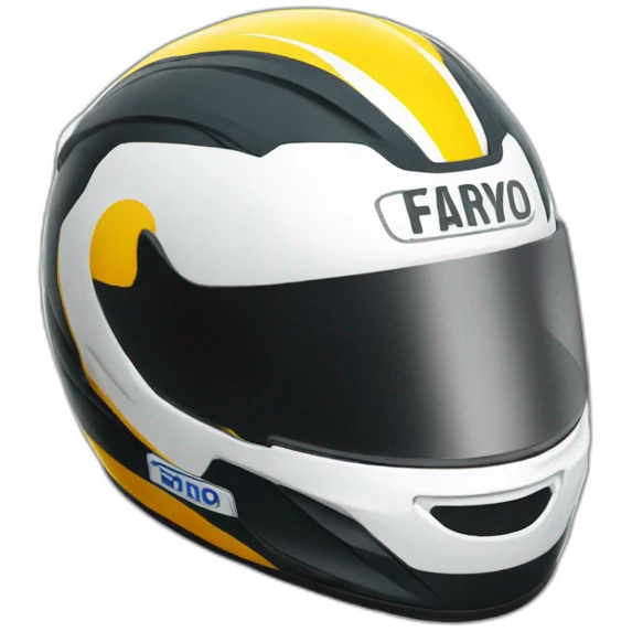 F1 helmet emoji