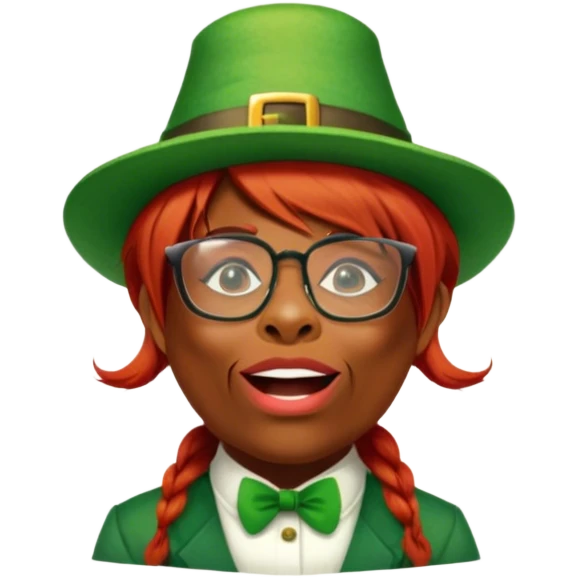 Sad Leprechaun emoji
