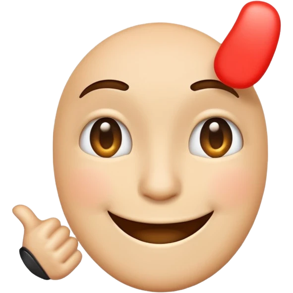 Design a  emoji that shows both thumbs-up and thumbs-down  emoji