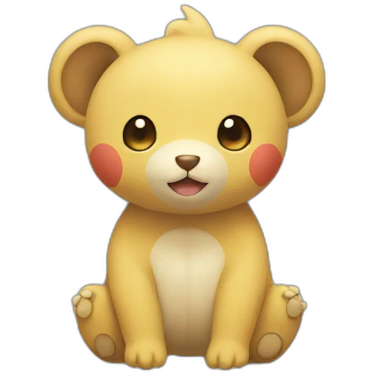 Teddiursa pokemon emoji