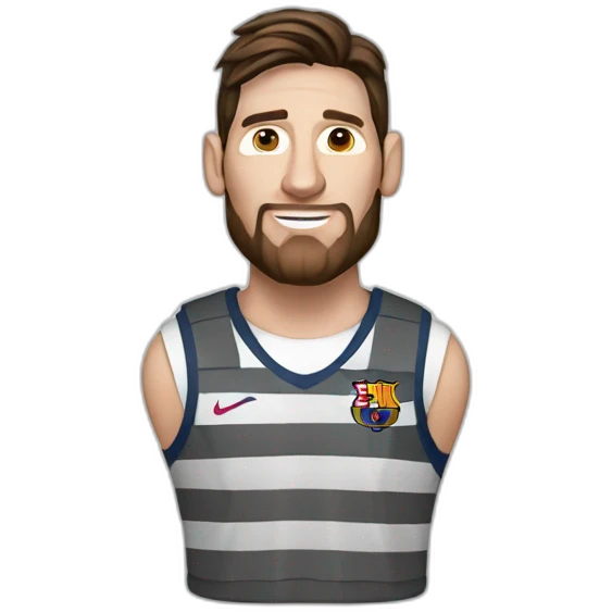 lionel messi worker emoji