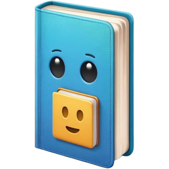a book with A2-B1 on its cover emoji