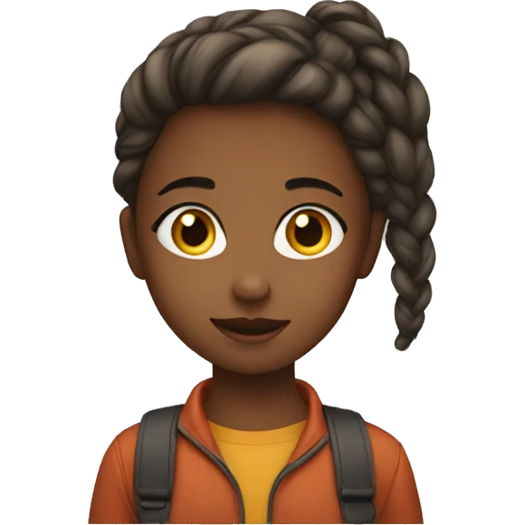 Girl fall emoji