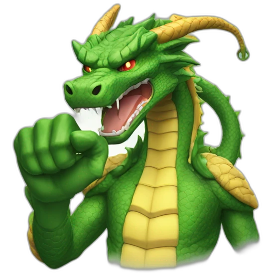 Shenron thumbs down emoji