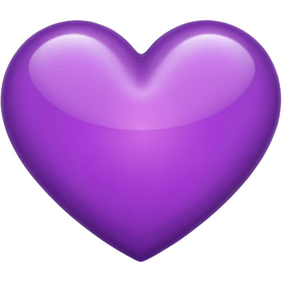 Purple Heart in this shape ❤︎‬ ⁣ emoji
