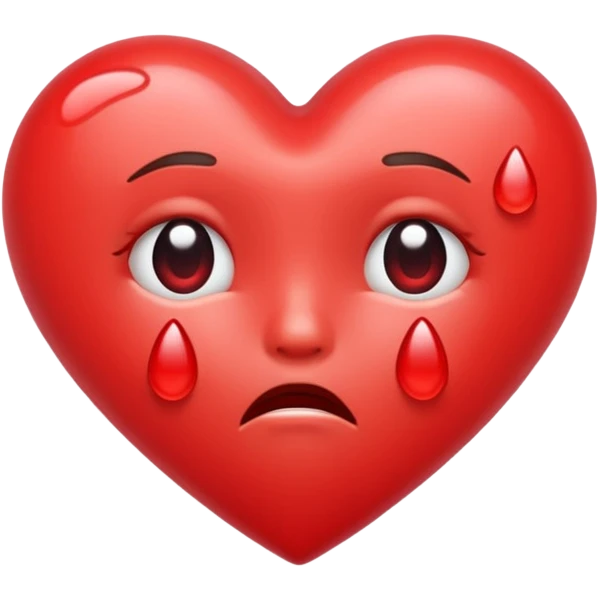 NÃO CHORAS É PRA CHORAS MEME CORAÇÃO VERMELHO emoji