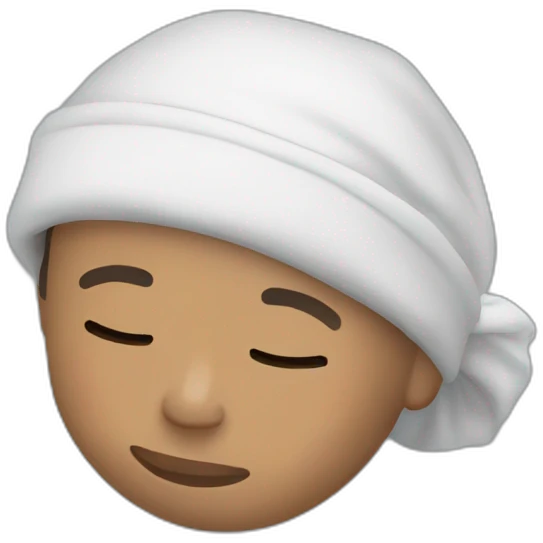 Sleeping Kylian Mbappé emoji