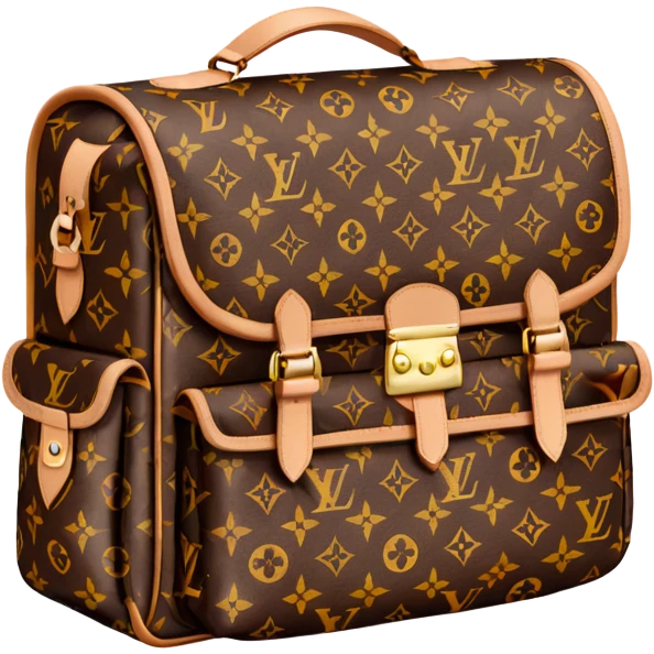 Louis Vuitton diaper emoji