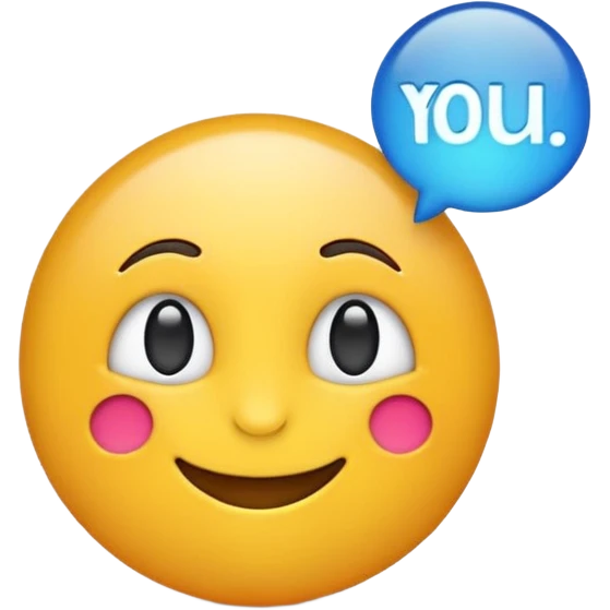 make an emoji that has written "you got this" emoji