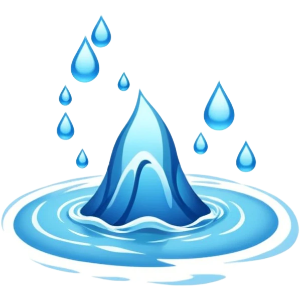 a calm current emoji