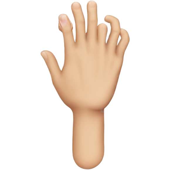 Finger curl emoji