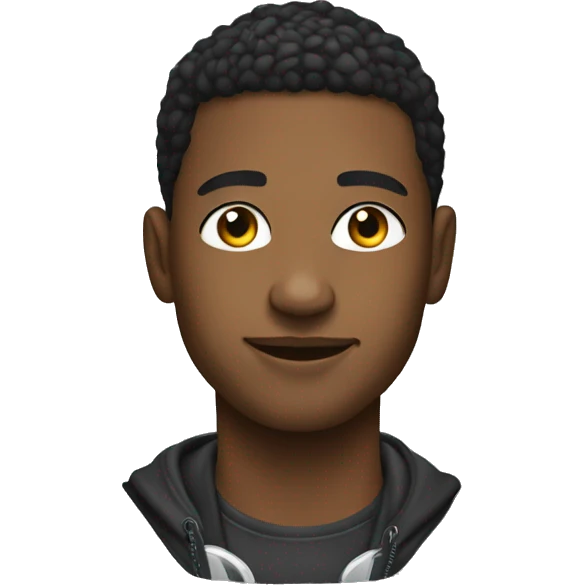 a young man DJ who inspires people emoji