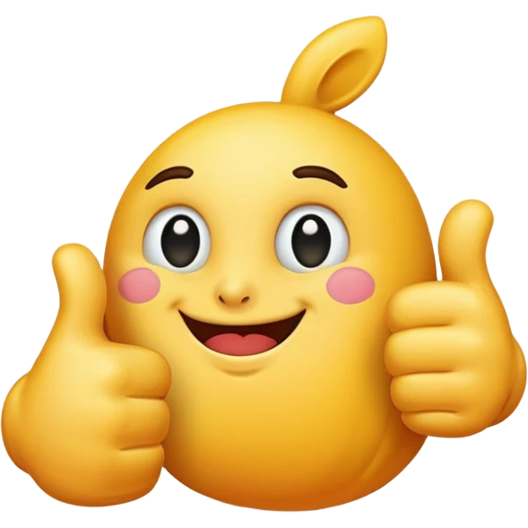 Thumbs up emoji
