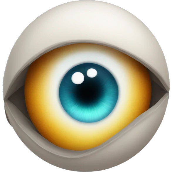 Flying eyeball emoji