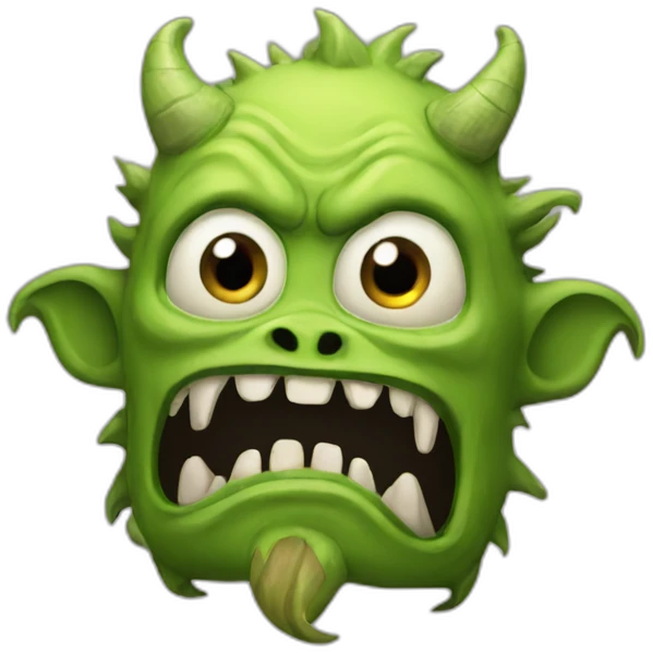 Monster emoji