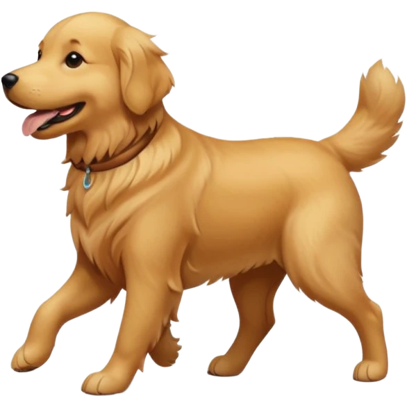 Dog walk emoji