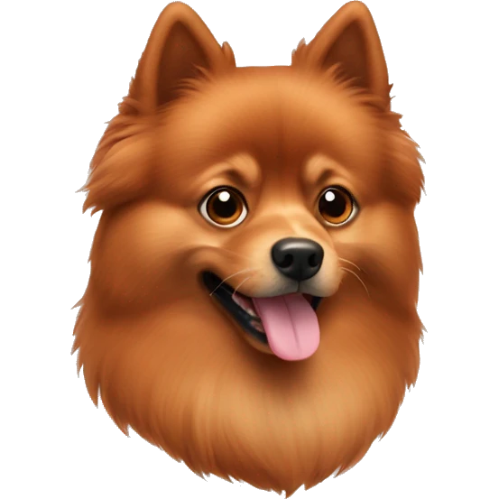 Red Pomenan Spitz emoji