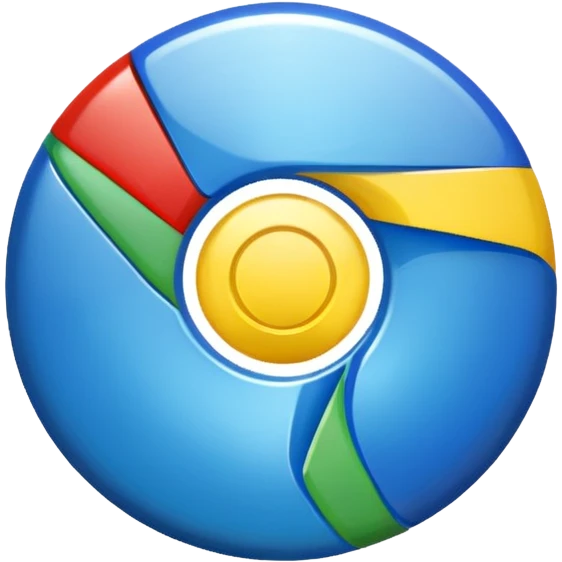 blue google chrome icon emoji