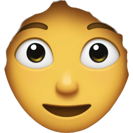 the face is completely covered with hair emoji