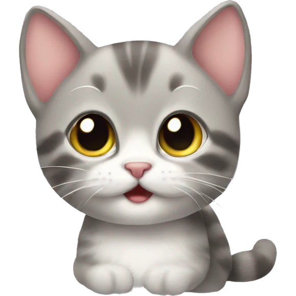 cute kitten emoji