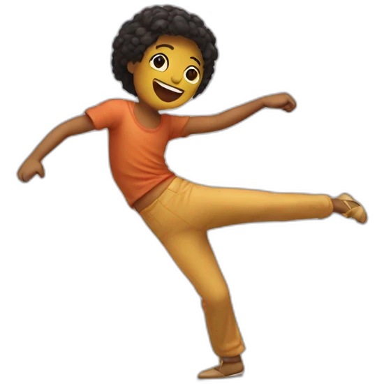 Chat qui danse emoji