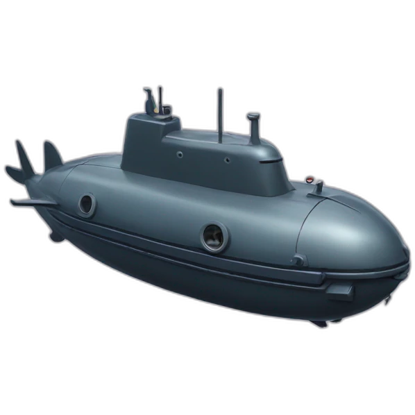 a submarine car emoji