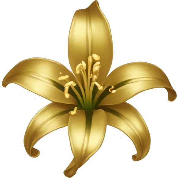 gilded lily emoji