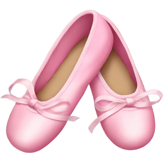 pink ballet shoes emoji