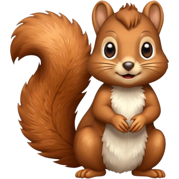 sparkly squirrel emoji