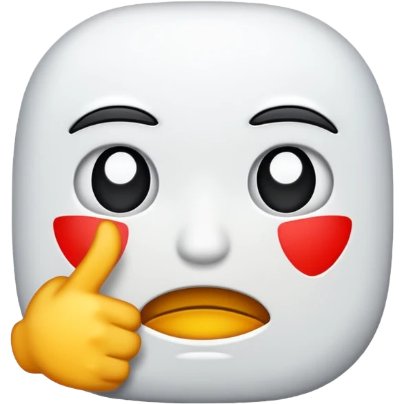 I hate you text  emoji