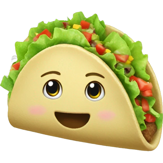 Green taco emoji