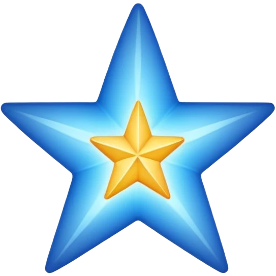 blue star emoji