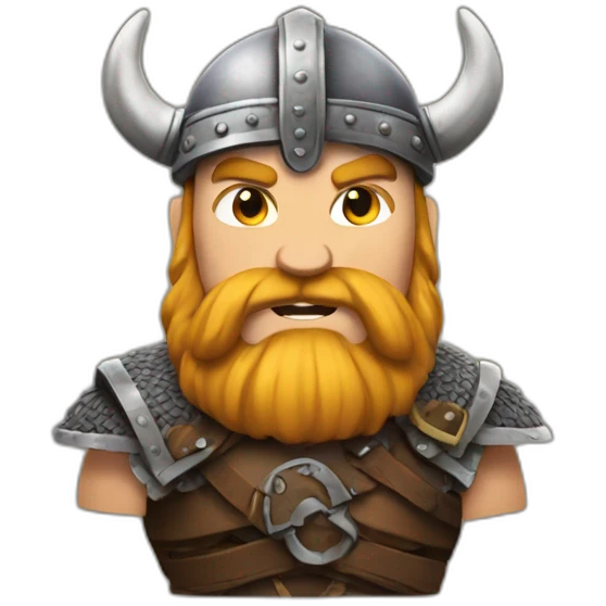 Viking musclé emoji