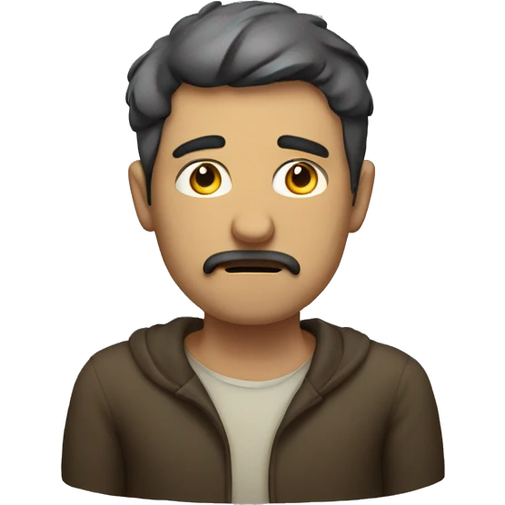 homme depressif emoji